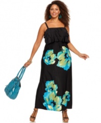 From the beach to brunch, Style&co.'s sleeveless plus size maxi dress is a must-get for summer fun!
