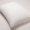 Flair Basic pillows, feature a 269TC Egyptian cotton German-milled damask cover. Filled with Primaloft synthetic down. Made in USA. This item cannot be gift wrapped.