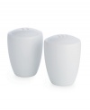 Full of possibilities, these ultra-versatile salt and pepper shakers from Noritake's collection of Colorwave white dinnerware are crafted of hardy stoneware with a half glossy, half matte finish in pure white. Mix it in with any of the Colorwave dinnerware shades.