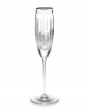 A stemware collection of utter sophistication. Designed in multi-faceted, full lead crystal with delicately tapered stems and polished platinum rims. Qualifies for Rebate