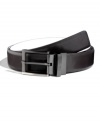 Wear it any way you like it. This Kenneth Cole Reaction belt is reversible for your convenience.