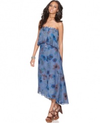 This flirty dress from Buffalo David Bitton is a breezy option for everything from brunch to garden parties! On-trend florals and a high-low hem offer the right feminine touch, too!