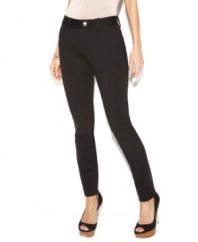 Slimming stretch pants from INC work with your favorite shirts, tees and blouses. Also available in a curvy fit.