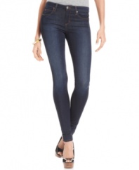 In a classic dark wash, this Joe's Jeans skinny style is perfect as your season-less denim staple!