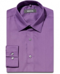 Brush up your office outlook with a whole new palette. This shirt from Kenneth Cole will be your new favorite.
