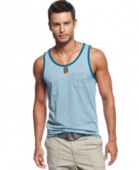 Just in time for summer, this tank from INC International Concepts will both look and keep you cool.