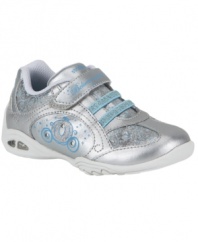 A perfect fit! This shoe from Stride Rite was made for comfort and lights every magical step she takes.