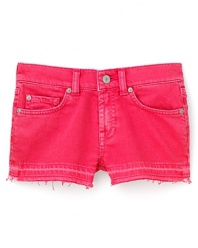 7 For All Mankind Girls' Cut Off Shorts - Sizes 7-14