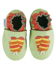 A sweet treat. She'll have delicious style with these fun Robeez shoes designed for comfort and muscle development.