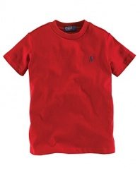 The timelessly preppy tee rendered in durable, soft cotton jersey.