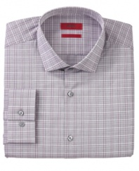 A fresh checked shirt is the perfect fit for the modern man. Let this Hugo Boss shirt update your wardrobe.