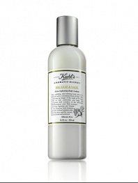 Stimulating fusion of fig leaf and sage with underlying hints of bergamot, citron and thyme. Our Aromatic Blends Skin-Softening Body Lotion is formulated with squalene, shea butter and botanical oils to ensure skin is nourished from the inside out. Indulge skin in 24 hours of hydration and soothing nourishment without silicones. Made in USA. 8.4 oz.