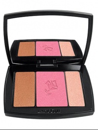 All-In-One Contour, Blush and Highlighter. Sensationally smooth to sculpt and enhance your best features. Artistry is made easy with three simple steps to contour, blush and highlight your complexion. For any skin tone, any face shape your complexion naturally enhanced. Define your face, enhance or diminish any features for a complexion that is illuminated, brightened and lifted.