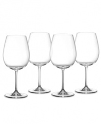 Designed to enjoy any day of the week, Vintage wine glasses are sleek, timeless and crafted of brilliant Marquis by Waterford crystal to accentuate full-bodied reds.