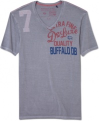 Sporty meets stylish. This t-shirt from Buffalo David Bitton is the best of both worlds.