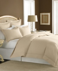 The perfect companion for extra cold nights, these Luxury Flannel duvet cover sets feature heavyweight warmth in pure cotton flannel. Finished with a double picot stitch detail and inviting tan color scheme.