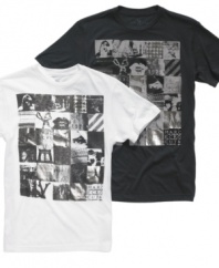 For Square. Stay on top of the current trends with this graphic t-shirt from Marc Ecko.