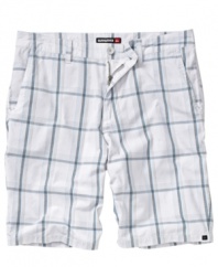 Take a break from your casual cargos rotation and pop in this patterned pair of shorts from Quiksilver.