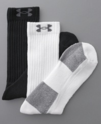 Refill your drawer with these athletic socks from Under Armour.
