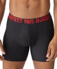 These boxer briefs from Under Armour® were engineered to perform when you need it most - even if that means all day long.