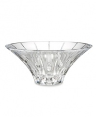 Wedge cuts and a dramatic shape in Marquis by Waterford crystal give the Sheridan Flared bowl a look of unparalleled splendor.