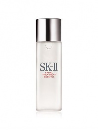 Skin Balancing Essence. The heart of the SK-II range. The second point in your Ritual. This unique Pitera-rich product moisturizes to improve texture and clarity for a more beautiful, glowing complexion. It contains the most concentrated amount of Pitera of all the SK-II skincare products--around 90% pure SK-II Pitera. It absorbs easily and leaves your skin looking radiant, with a supple, smooth feel. 7.2 oz. 