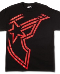 Play with field with the bold, vibrant graphic of this tee from Famous Stars and Straps.