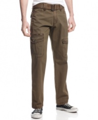 Ready yourself for the rough-and-tumble world that awaits with these cargo pants from X-Ray.