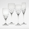 Renowned British fashion designer Jasper Conran introduces a new range of updated formal crystal stemware. In creating each stemware pattern, Mr. Conran brought his signature aesthetic mixing classic British elegance with a cheeky irreverent attitude. The Laurel stemware collection by Jasper Conran features sparkling vertical cuts and will be perfect for your next toast.