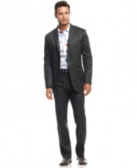 Lightweight pants like these from INC International Concepts are an ideal addition to your summer suit style.