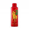 Inspired by the Ralph Lauren the Big Pony polo shirt; Ralph Lauren introduces a new men's fragrance team which offers the ultimate in sport and style for a youthful generation of men. Each of the 4 unique fragrances empowers this generation with its bold Polo Player icon and number. Get in the Game with Big Pony Red #2; a spicy seductive fragrance that pairs dark chocolate and musk for an undeniable attraction. Experience Big Pony Red #2 with this 6.7 oz All Over Body Spray.
