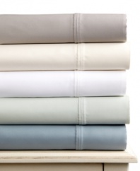 Rest assured, these 600-thread count Tencel® pillowcases with single ply construction boast exceptional softness while an outstanding ability to manage moisture keeps sheets fresh and clean. Choose from a variety of cool hues.