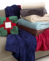 Get wrapped up in cozy comfort all season long with these Ultra Plush throws from Charter Club. Features luxuriously soft texture and your choice of eight colors to match any decor.