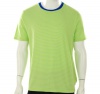 Kenneth Cole Reaction 318 Lime Combo Horizontal Stripes SS T-Shirt