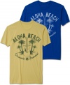 It's the island way. Stay relaxed and ready for fun with this graphic t-shirt from Club Room.