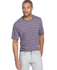 Get spotted in stripes with this stylish t-shirt from Club Room.