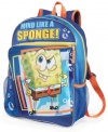 He can get ready like a smartly dressed sponge thanks to this Spongebob Squarepants backpack.