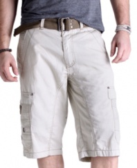 Your warm-weather standard. These cargo shorts from Royal Premium Denim will be an instant fave.
