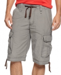 Your summer staple. These cargo shorts from Wear First welcome the warm weather into your wardrobe.