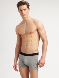 Remarkably soft, slim-fitting boxer briefs, set in lightweight, stretch cotton with signature logo detail.Elastic waistband95% cotton/5% elastaneMachine washImported