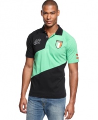 Use preppy style to give props to your favorite country in this polo shirt from Puma.