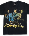 You'll have rocker style for hanging out all along the watchtower with this Jimi Hendrix t-shirt from RIFF.