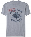 Be the captain. Take control of your casual style with this graphic t-shirt from Club Room.