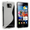 Fosmon S-Shape Flexible TPU Gel Case for the Samsung Galaxy S2 S II i9100 / AT&T Attain i777 - Clear