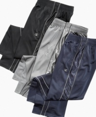 He can show off his razzle-dazzle on the courts with these warm-ups from Champion.