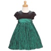 Jayne Copeland Little Girls Size 6X Deep Green Christmas Formal Dress