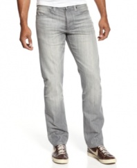 Fade to gray. With a cool, lived-in look, these Sean John jeans will quickly rise in your rotation.