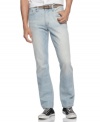 Lighten up. These bleached jeans from Kenneth Cole Reaction are an easy way to change your summer denim style.