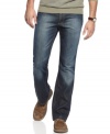 Embrace your dark side. These jeans from Kenneth Cole New York will change your casual denim tone.