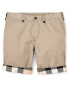 Burberry Brit Check Lined Short